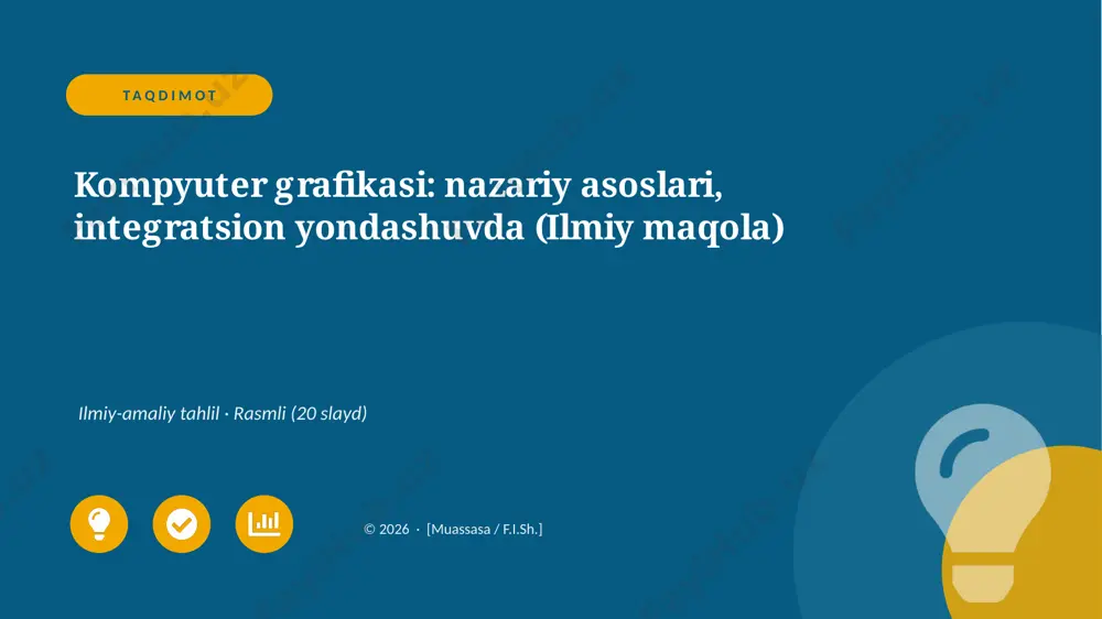 06480_kompyuter_grafikasi_nazariy_asoslari_int — PPTX