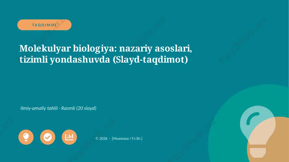 05401_molekulyar_biologiya_nazariy_asoslari_ti — PPTX