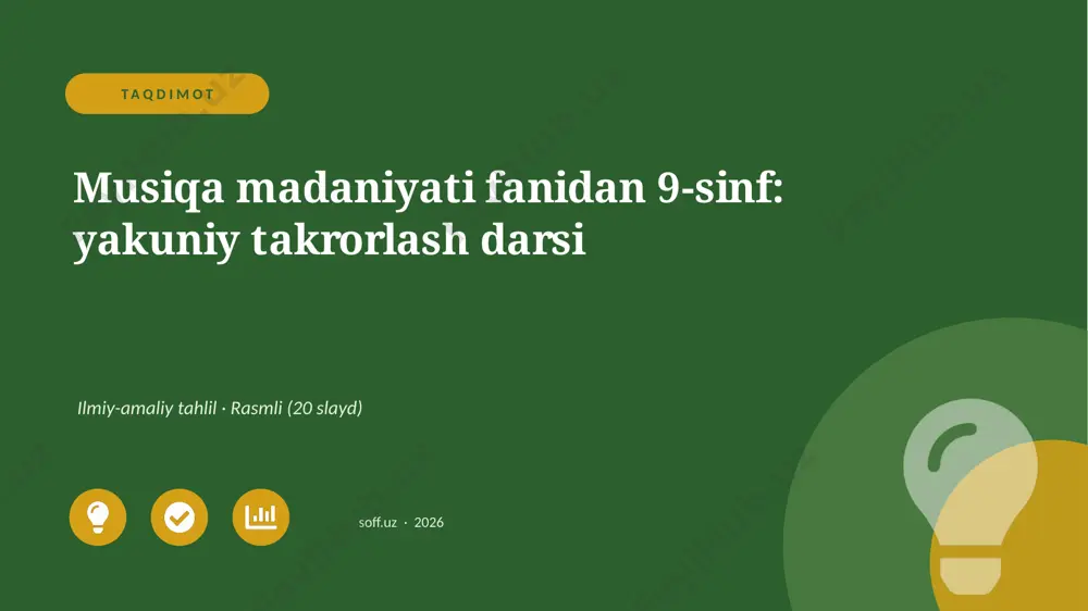 03726_musiqa_madaniyati_fanidan_9_sinf_yakuniy — PPTX