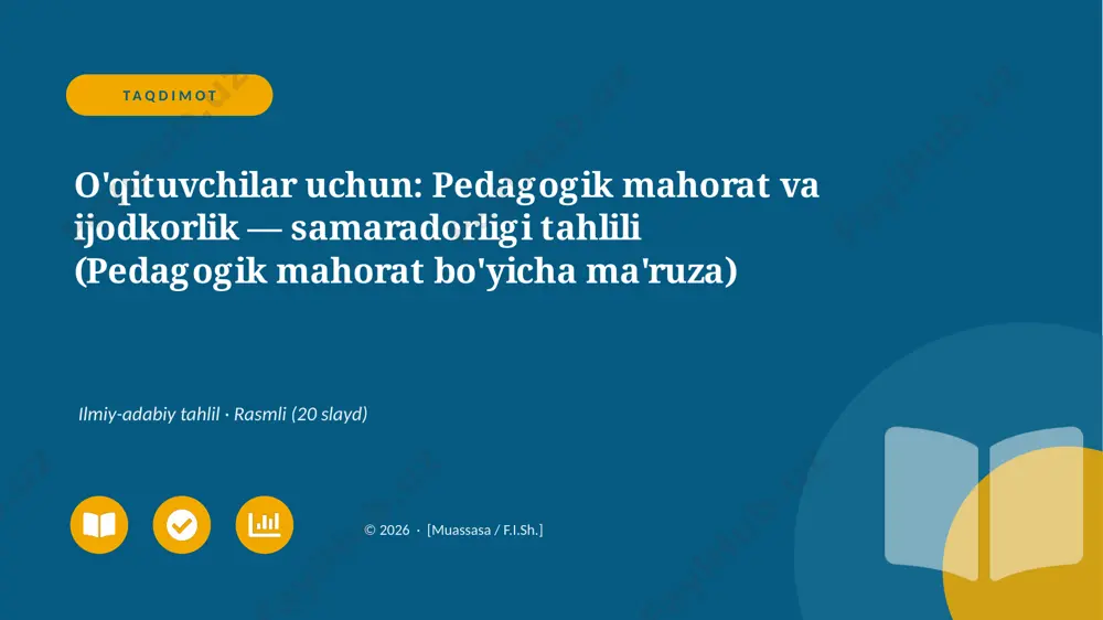 00320_oqituvchilar_uchun_pedagogik_mahorat_va — PPTX