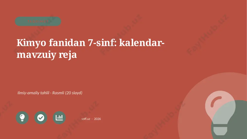 04087_kimyo_fanidan_7_sinf_kalendar_mavzuiy_re — PPTX