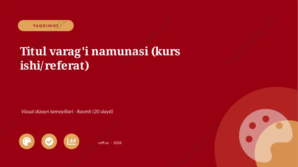 00025_titul_varagi_namunasi_kurs_ishi_referat — PPTX