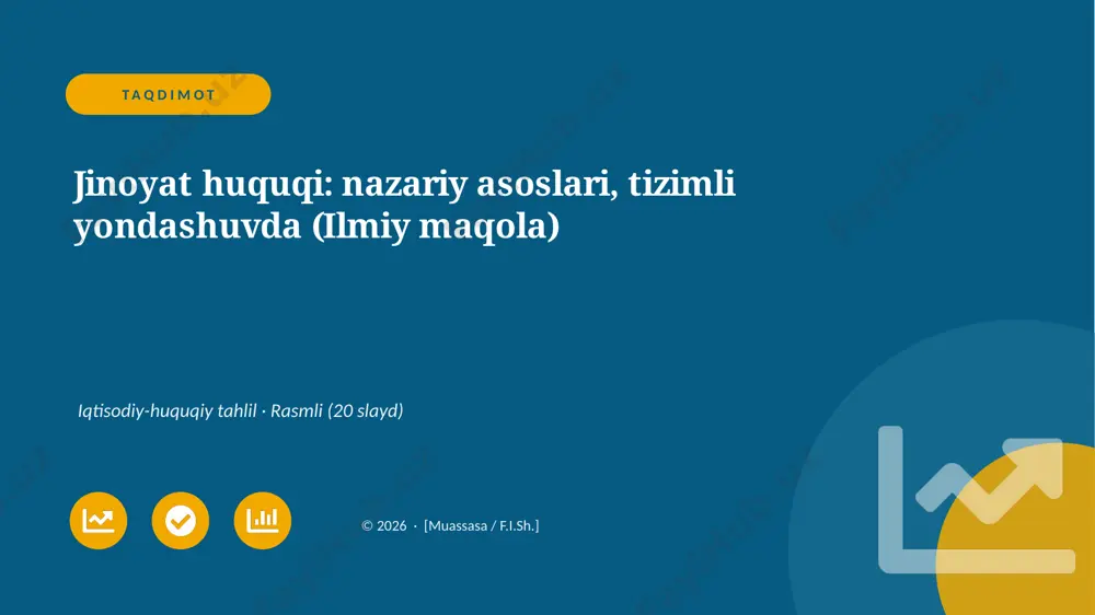 04340_jinoyat_huquqi_nazariy_asoslari_tizimli — PPTX