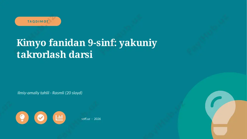 03671_kimyo_fanidan_9_sinf_yakuniy_takrorlash_ — PPTX