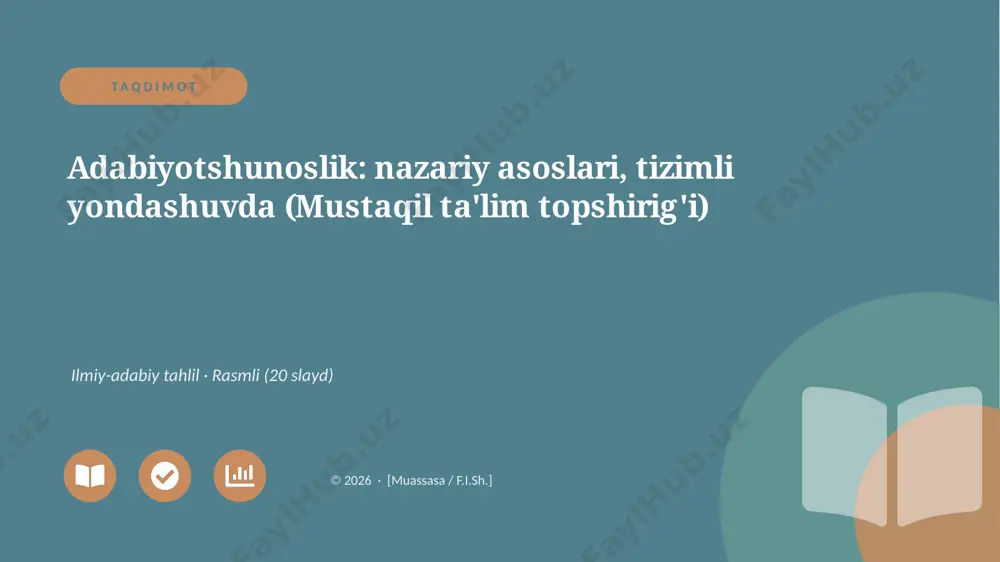 04868_adabiyotshunoslik_nazariy_asoslari_tizim — PPTX