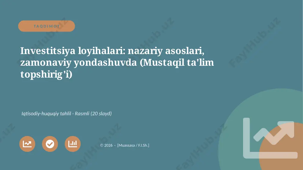 02388_investitsiya_loyihalari_nazariy_asoslari — PPTX