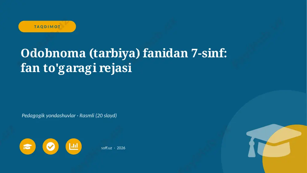02650_odobnoma_tarbiya_fanidan_7_sinf_fan_toga — PPTX