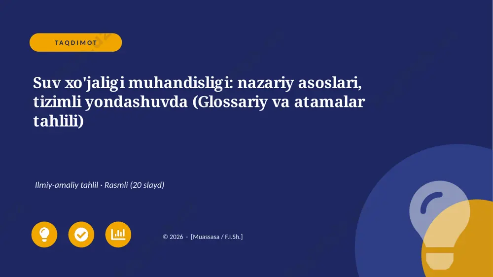 05234_suv_xojaligi_muhandisligi_nazariy_asosla — PPTX