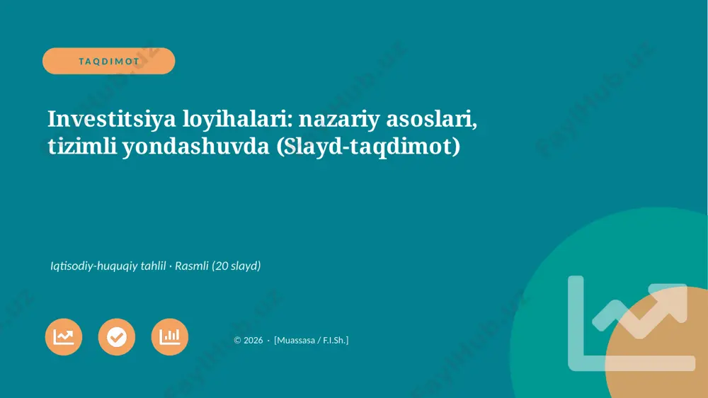 04231_investitsiya_loyihalari_nazariy_asoslari — PPTX