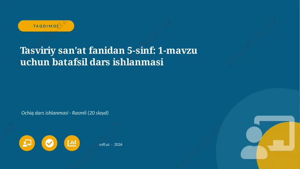 04360_tasviriy_sanat_fanidan_5_sinf_1_mavzu_uc — PPTX