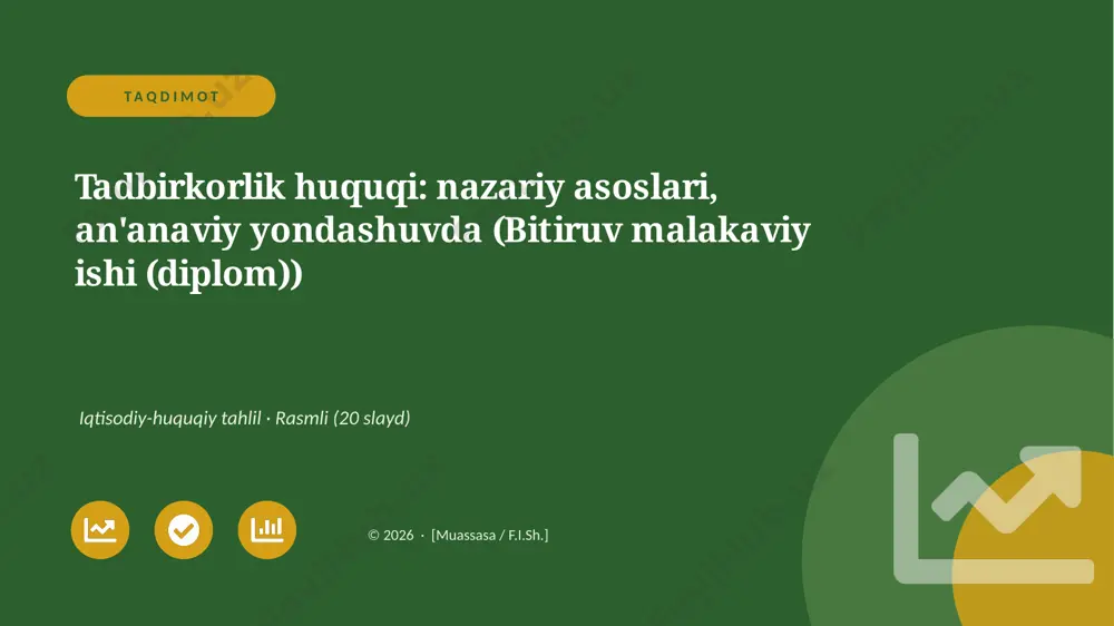 00716_tadbirkorlik_huquqi_nazariy_asoslari_ana — PPTX