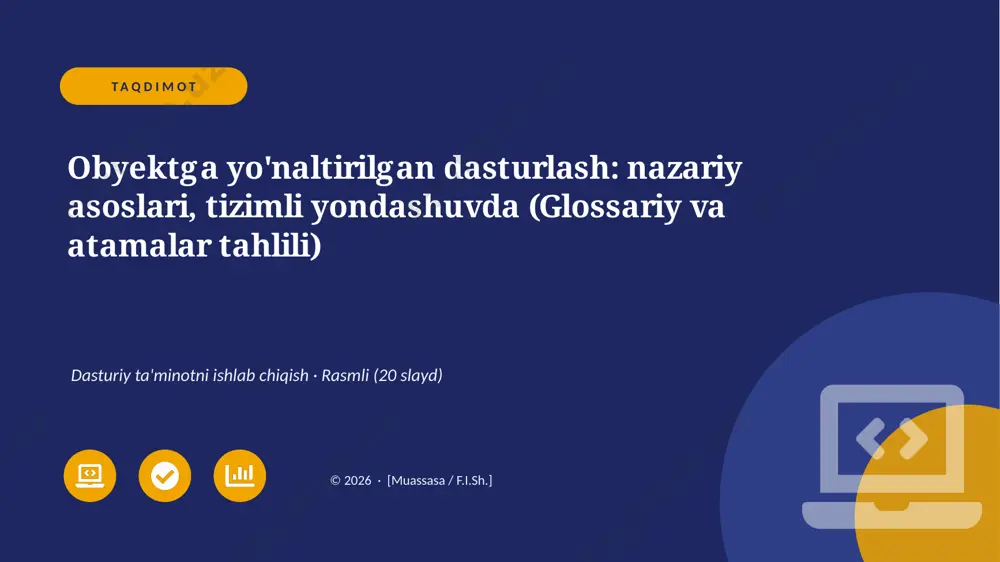 04514_obyektga_yonaltirilgan_dasturlash_nazari — PPTX