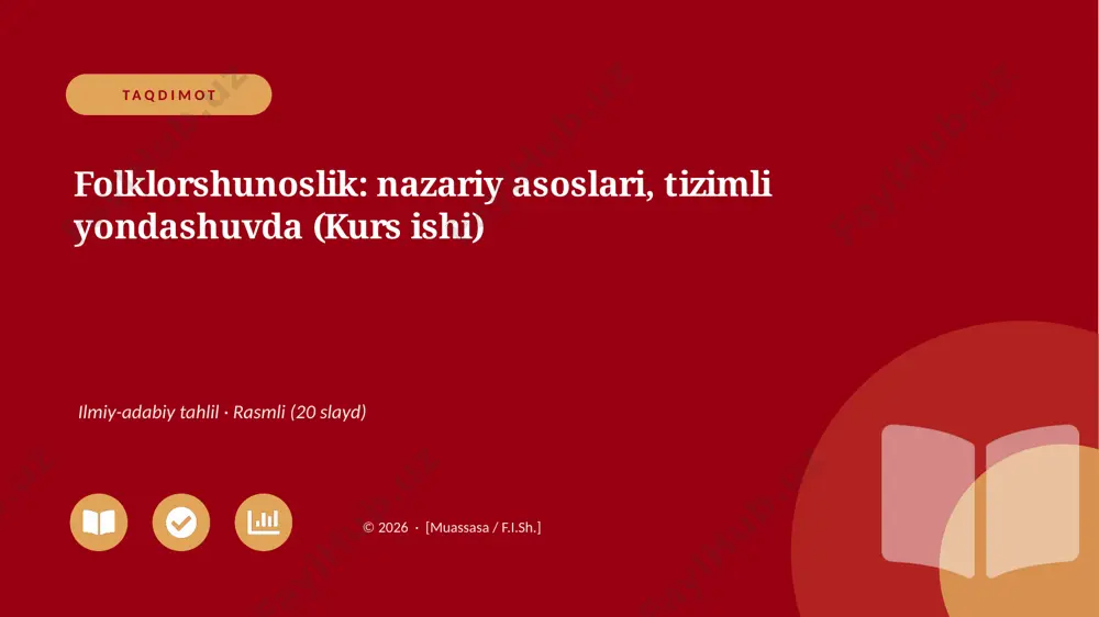 04965_folklorshunoslik_nazariy_asoslari_tiziml — PPTX