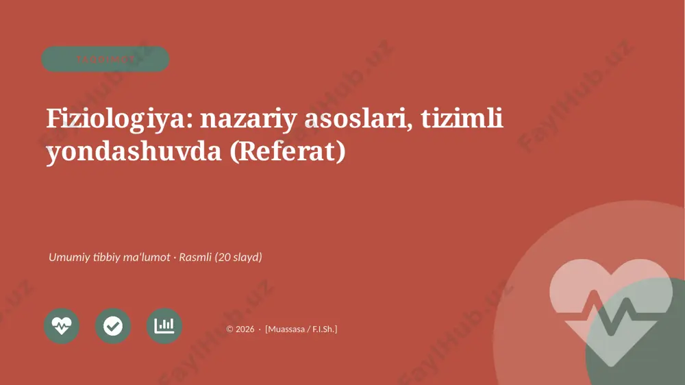 04997_fiziologiya_nazariy_asoslari_tizimli_yon — PPTX