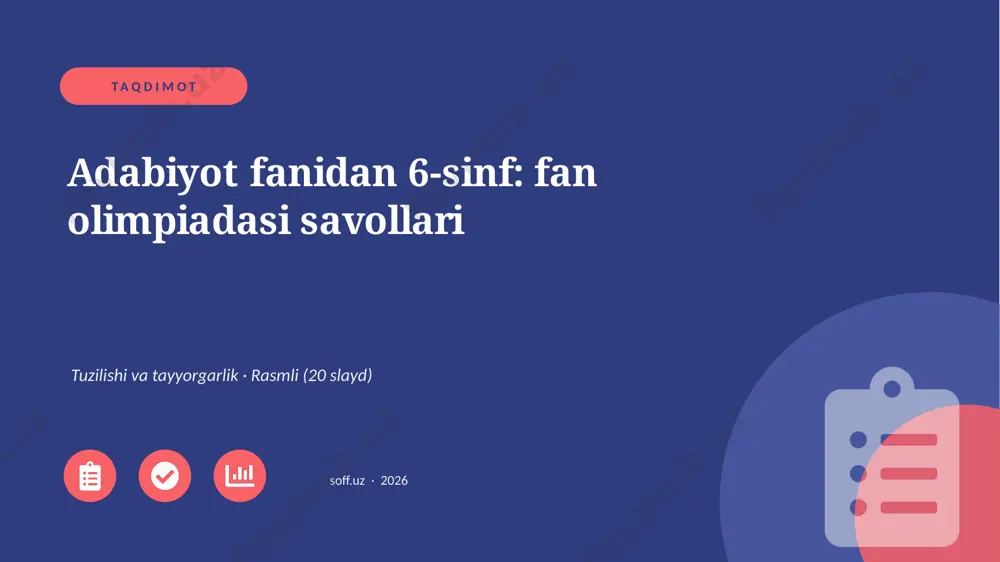 02763_adabiyot_fanidan_6_sinf_fan_olimpiadasi_ — PPTX
