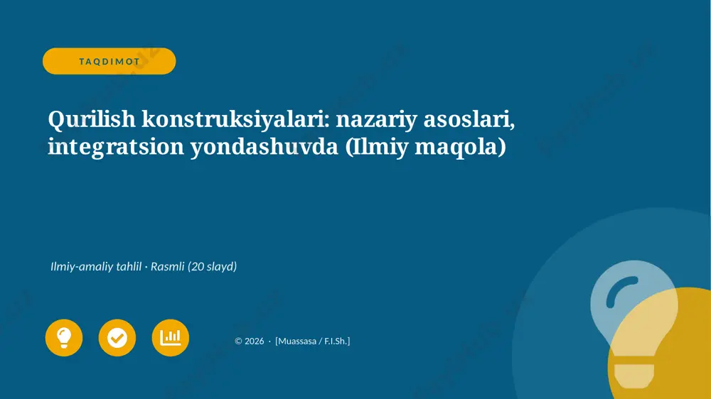 06960_qurilish_konstruksiyalari_nazariy_asosla — PPTX