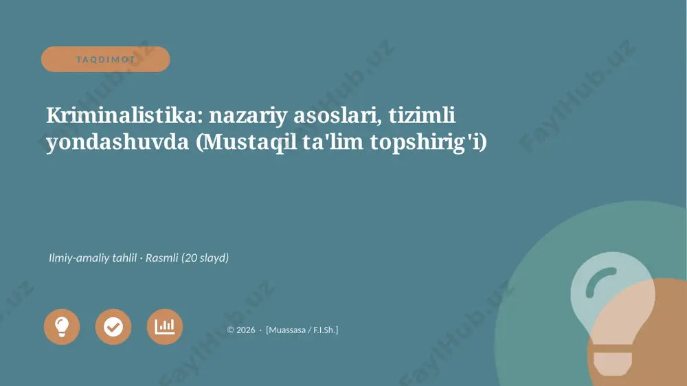 04488_kriminalistika_nazariy_asoslari_tizimli — PPTX
