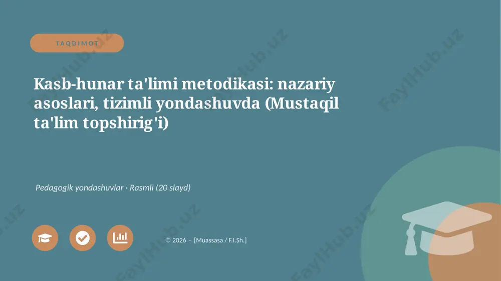 04848_kasb_hunar_talimi_metodikasi_nazariy_aso — PPTX