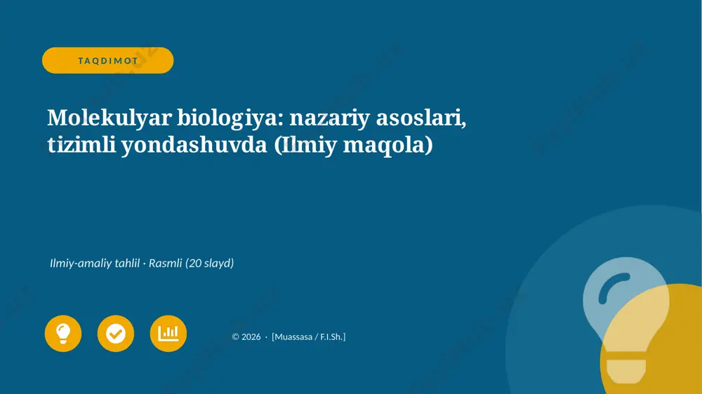 05400_molekulyar_biologiya_nazariy_asoslari_ti — PPTX