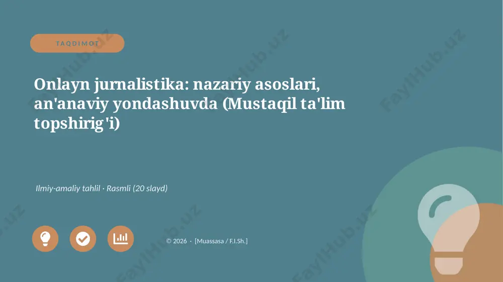02048_onlayn_jurnalistika_nazariy_asoslari_ana — PPTX