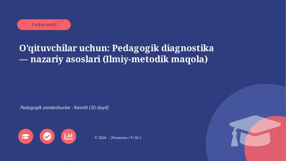 00193_oqituvchilar_uchun_pedagogik_diagnostika — PPTX