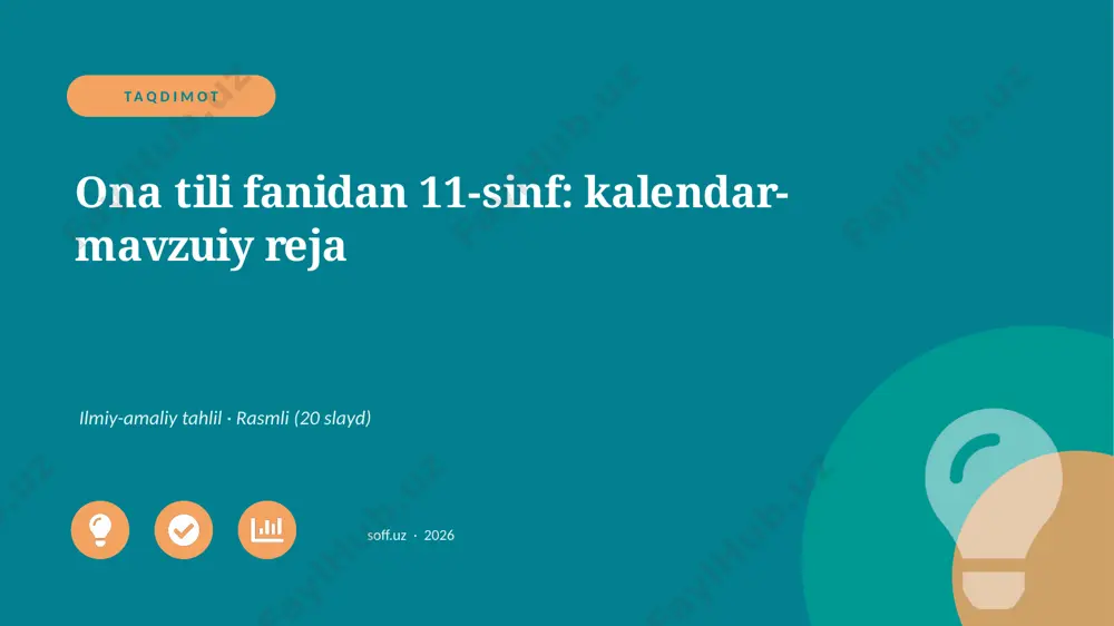 04011_ona_tili_fanidan_11_sinf_kalendar_mavzui — PPTX