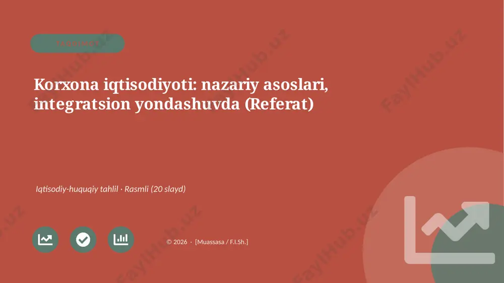 06097_korxona_iqtisodiyoti_nazariy_asoslari — PPTX