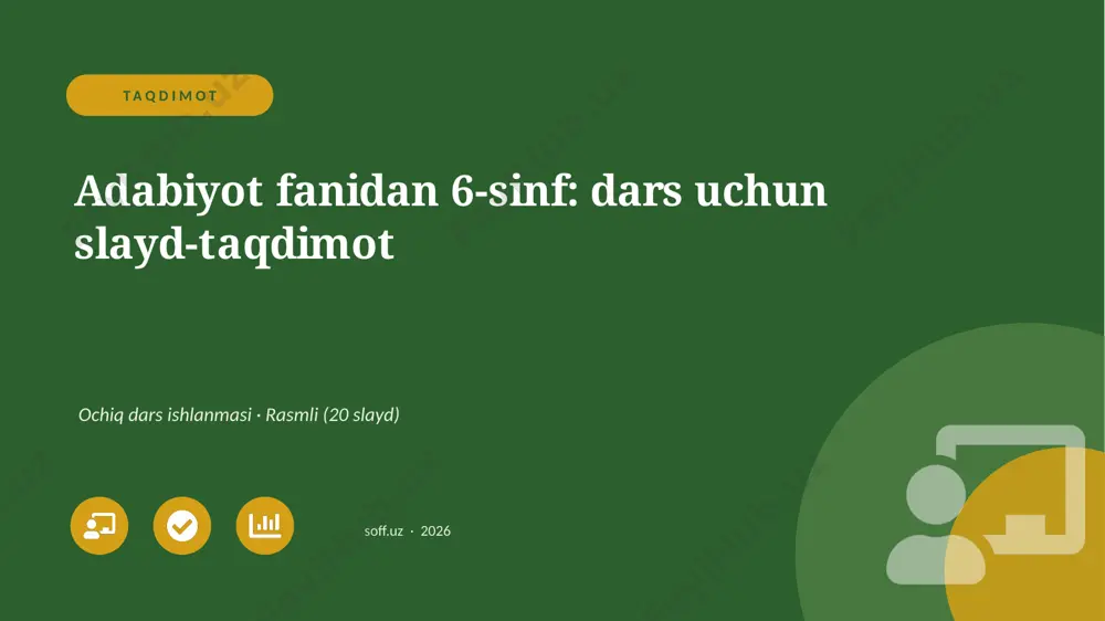 02136_adabiyot_fanidan_6_sinf_dars_uchun_slayd — PPTX