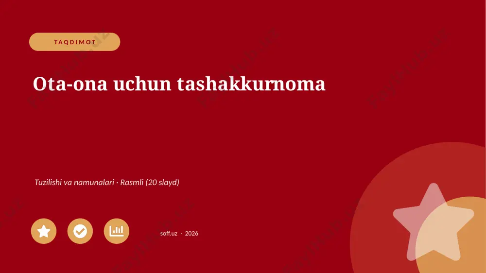 00015_ota_ona_uchun_tashakkurnoma — PPTX