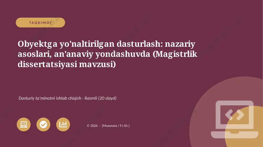 00832_obyektga_yonaltirilgan_dasturlash_nazari — PPTX