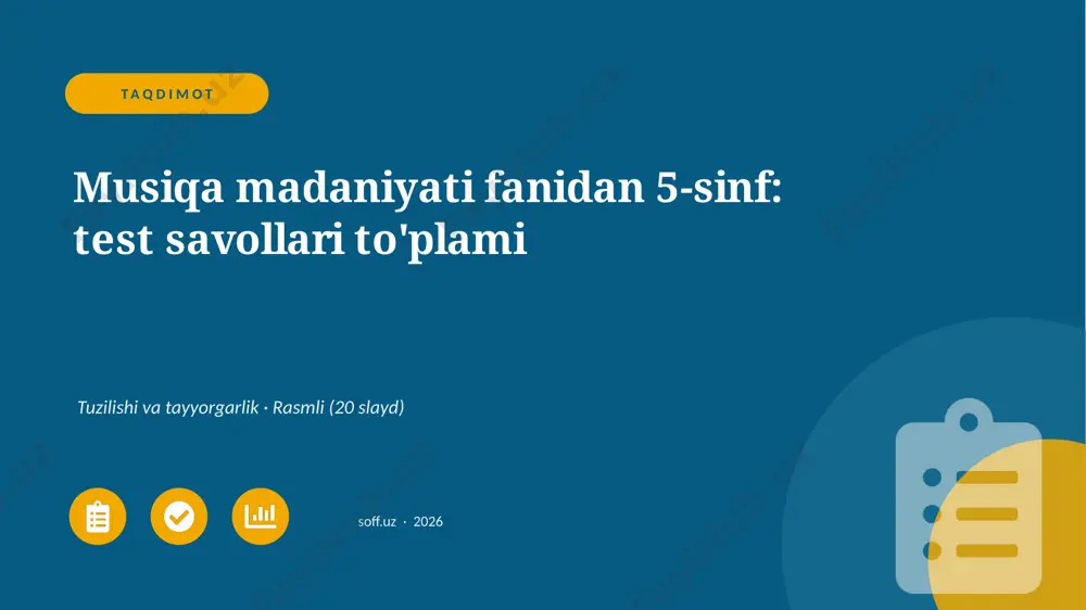 01370_musiqa_madaniyati_fanidan_5_sinf_test_sa — PPTX