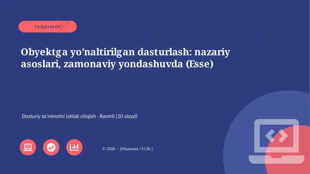 02673_obyektga_yonaltirilgan_dasturlash_nazari — PPTX