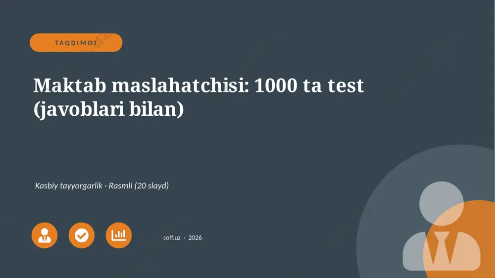 00039_maktab_maslahatchisi_1000_ta_test_javobl — PPTX