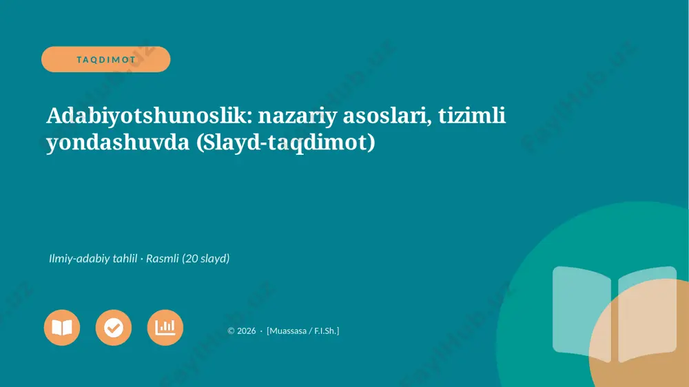 04871_adabiyotshunoslik_nazariy_asoslari_tizim — PPTX