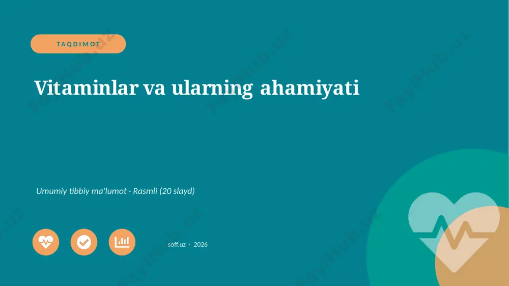 00441_vitaminlar_va_ularning_ahamiyati — PPTX