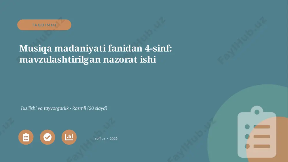 01578_musiqa_madaniyati_fanidan_4_sinf_mavzula — PPTX