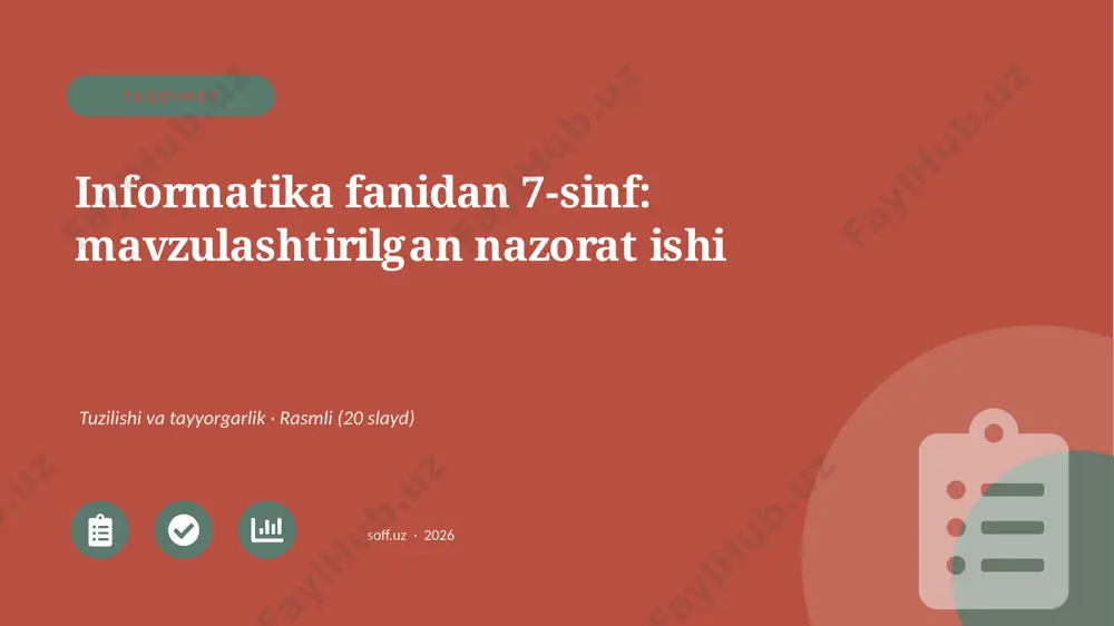 01537_informatika_fanidan_7_sinf_mavzulashtiri — PPTX