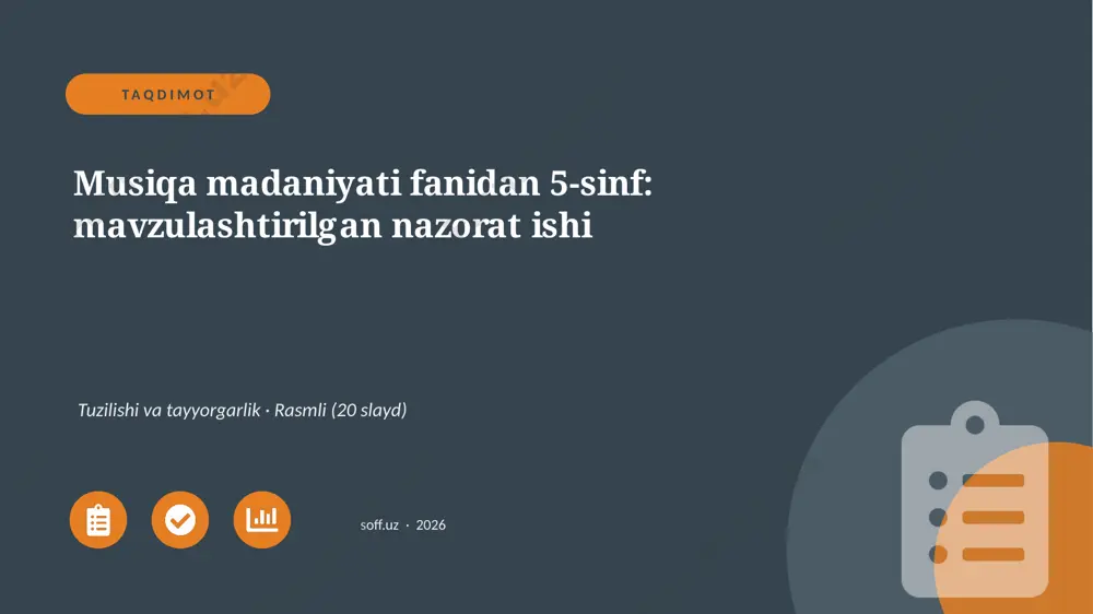 01579_musiqa_madaniyati_fanidan_5_sinf_mavzula — PPTX