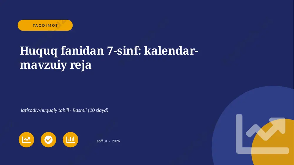 04184_huquq_fanidan_7_sinf_kalendar_mavzuiy_re — PPTX