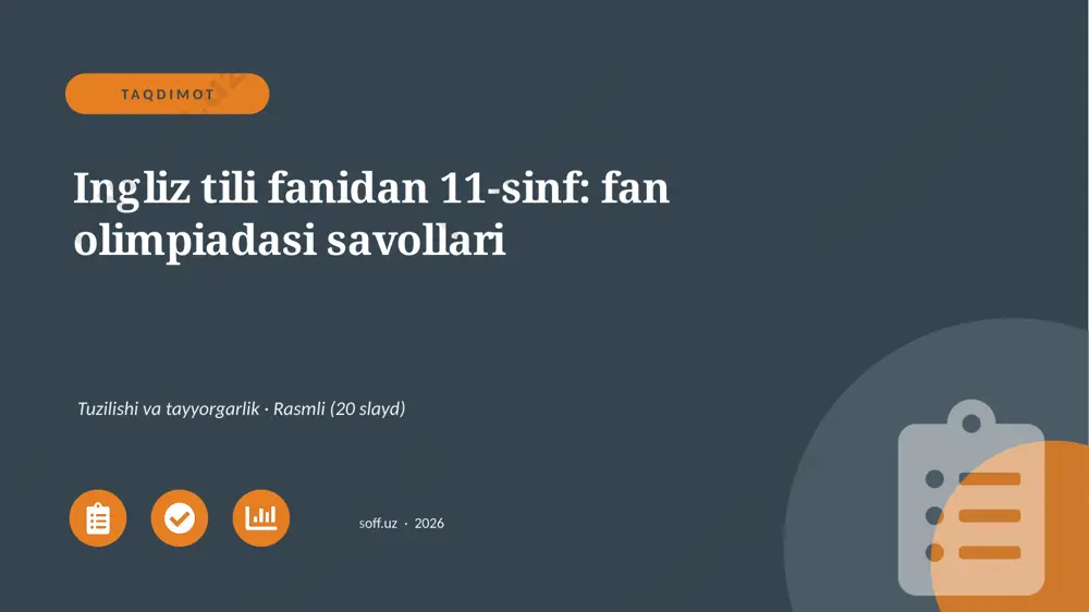 02779_ingliz_tili_fanidan_11_sinf_fan_olimpiad — PPTX