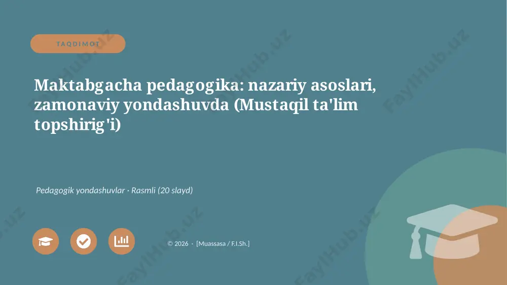 02918_maktabgacha_pedagogika_nazariy_asoslari_ — PPTX