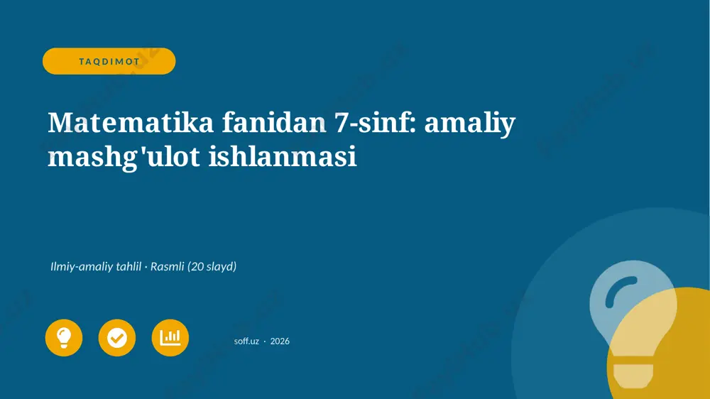03150_matematika_fanidan_7_sinf_amaliy_mashgul — PPTX
