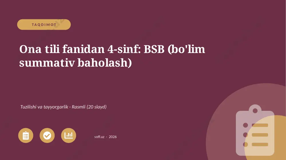 01652_ona_tili_fanidan_4_sinf_bsb_bolim_summat — PPTX