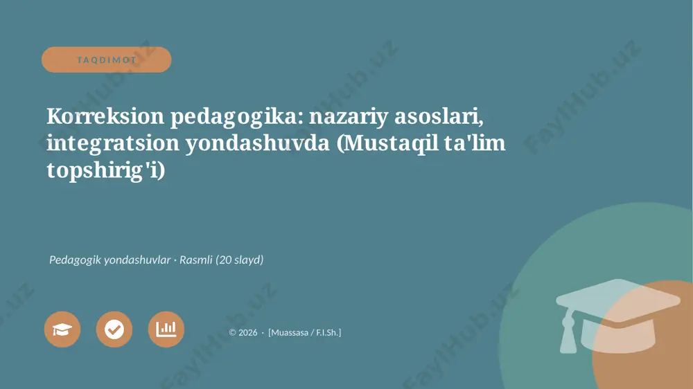 06618_korreksion_pedagogika_nazariy_asoslari — PPTX