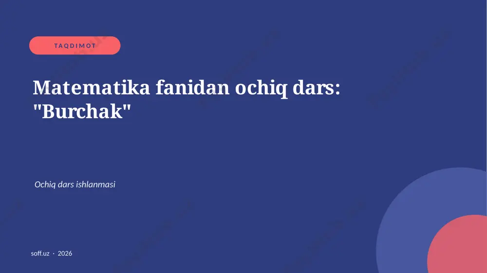 34_burchak_mavzusi — PPTX