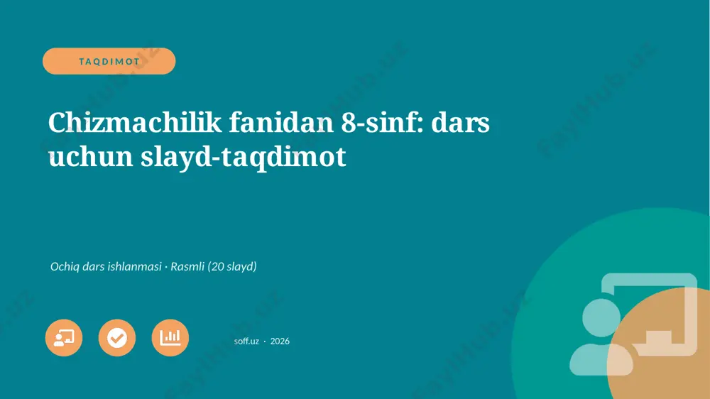 02251_chizmachilik_fanidan_8_sinf_dars_uchun — PPTX