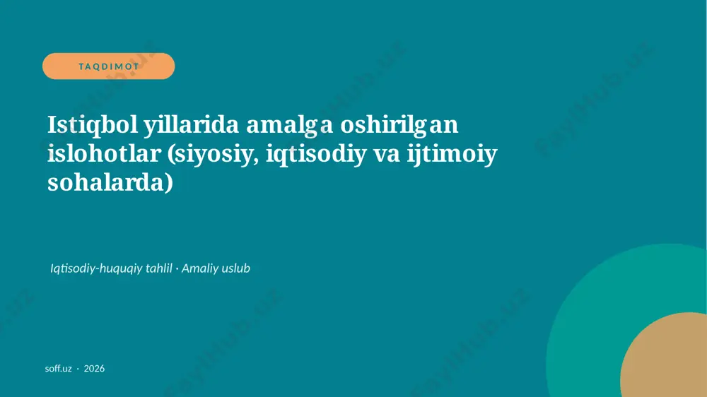 066_v2_istiqbol_yillarida_amalga_oshirilgan_i — PPTX