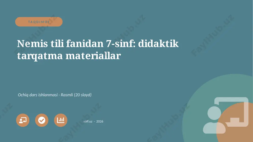 02058_nemis_tili_fanidan_7_sinf_didaktik_tarqa — PPTX
