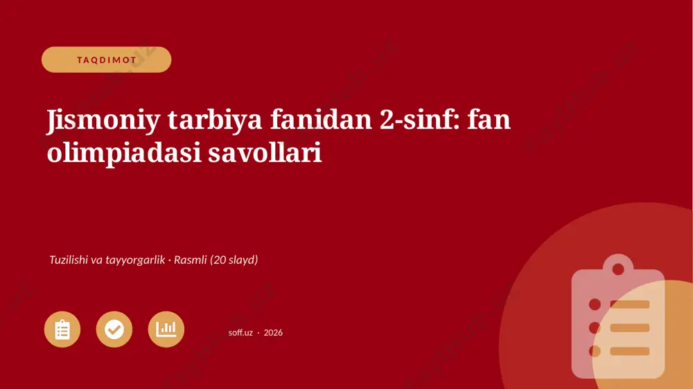 02905_jismoniy_tarbiya_fanidan_2_sinf_fan_olim — PPTX