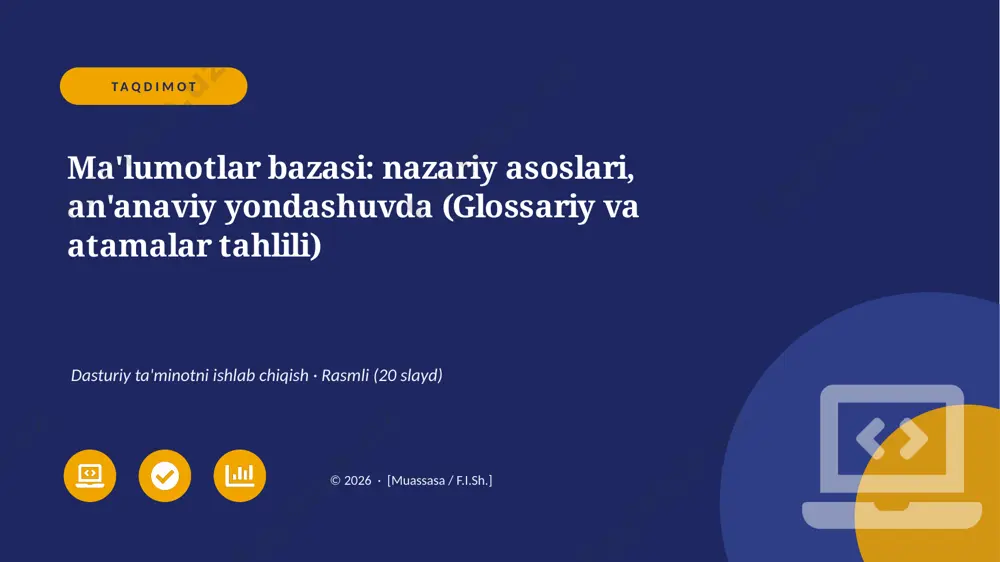 00844_malumotlar_bazasi_nazariy_asoslari_anana — PPTX